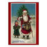 "Joyeux Noel" Vintage French Christmas Greeting Card