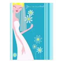 JOYFUL BRIDE POSTCARDS