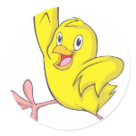 Joyful Chick Baby Chicken Sticker