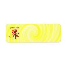 Joyful Love Forever Return Address Label