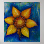 Joyful - Mixed Media Canvas Print