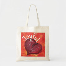 Joyful tote tote bags