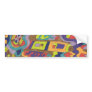 Joyfull Noise, abstract Bumper Sticker