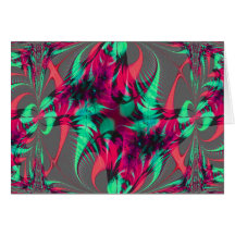 Joyous Fractal Greating Card