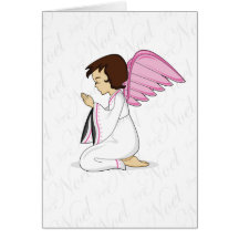 Joyous Noel Angel Card
