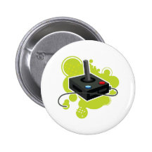 joystick pinback buttons