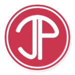 JPlogo_red Sticker