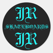 JR autocollant de patin