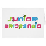 Jr Bridesmaid Card