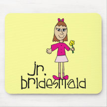 Jr. Bridesmaid Gifts and Favours Mousepad
