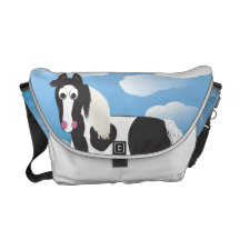 JR. Paint horse Courier Bag