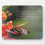 Juan 8 con mariposa 2 (Zebra Longwing) Mouse Pad