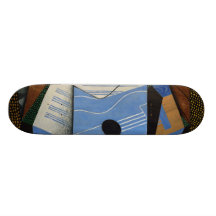 Juan Gris - Guitar on a table Skateboard