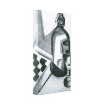 Juan Gris - la vie toujours avec le siphon Toile Tendue Sur Châssis