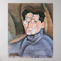Juan Gris - Portrait Maurice Raynal Posters