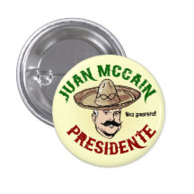 Juan McCain Button