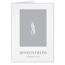Juanita Fields Foundation Greeting Card