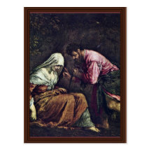 Judah And Tamar By Ponte Jacopo Da (Best Quality) Postcards