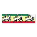 Judah Lion, Estonia flag Bumper Sticker