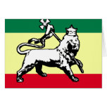 Judah Lion, Estonia flag Greeting Card