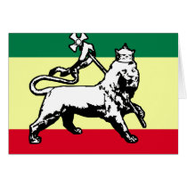 Judah Lion, Estonia flag Greeting Card