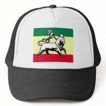 Judah Lion, Estonia flag Mesh Hats