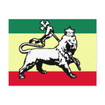 Judah Lion, Estonia flag Post Cards