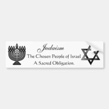 Judaism - Bumper Sticker