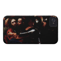 Judas Iscariot betrays Jesus iPhone 4 Case-Mate Case