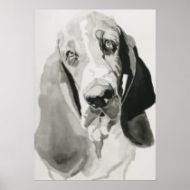 "JUDGE" Bassett Print