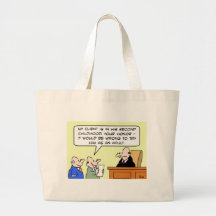 judge second childhood try as an adult tote bags