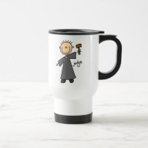 Judge Stick Figure Coffee Mug