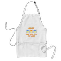 Judge ... Will Work For Cupcakes aprons