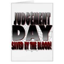 Judgement Day Saved By The Blood Cards
