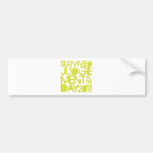 Judgement Day Survivor Bumper Stickers