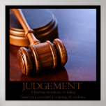 Judgement Poster