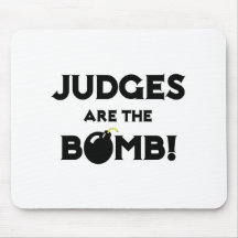 Judges Are The Bomb! Mousepad