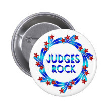 Judges Rock Red Stars Pins