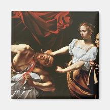 Judith Beheading Holofernes - Caravaggio Fridge Magnets