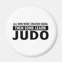 judo designs refrigerator magnet