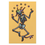 Juggling Jester Skeleton Stationery