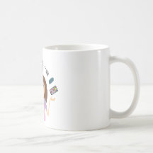 Juggling Mom (Brunette) Mugs