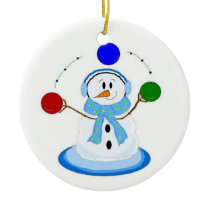 Juggling Snowman
