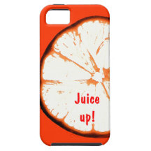 Juice up orange slice iphone cover iPhone 5 cases