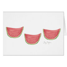 Juicy Watermelon Cards