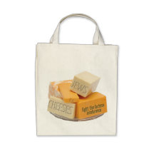 Juifs pour des fromages Fourre-tout de achat organ Sac En Toile