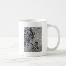 Julbacken (Yule Goat) Study 1911 Coffee Mugs