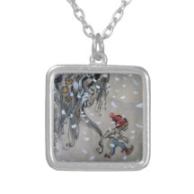 Julbacken (Yule Goat) Study 1911 Necklace
