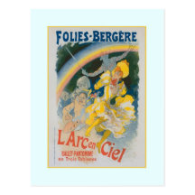 Jules Chéret,advertisment,1890 Post Cards