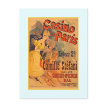 Jules Chéret,advertisment,1891 Post Card